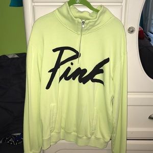 VS Pink Quarter Zip